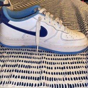 blue air force ones